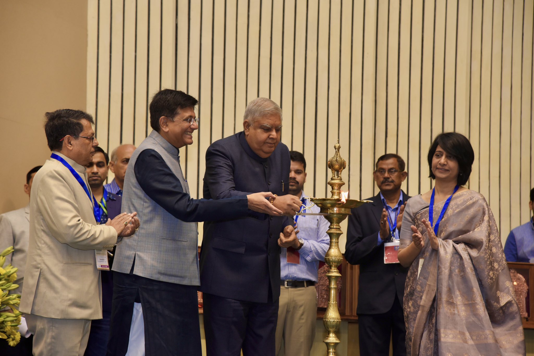 28 नवंबर, 2022 को विज्ञान भवन, नई दिल्ली में शिल्प गुरु और राष्ट्रीय पुरस्कार समारोह के दौरान उपराष्ट्रपति श्री जगदीप धनखड़।