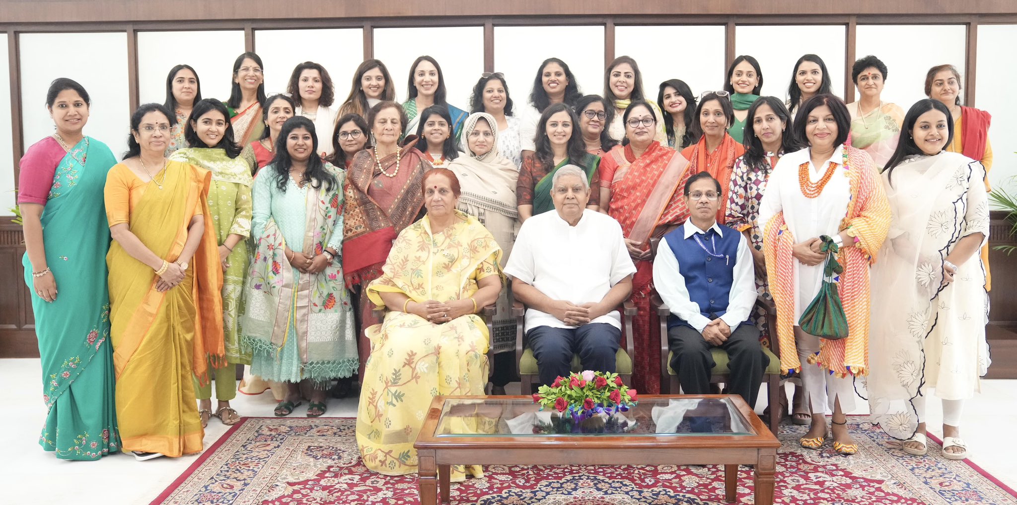 The members of FICCI Ladies Organisation, Chennai Chapter called on the Vice-President, Shri Jagdeep Dhankhar at Vice-President’s Enclave in New Delhi on July 11, 2024.