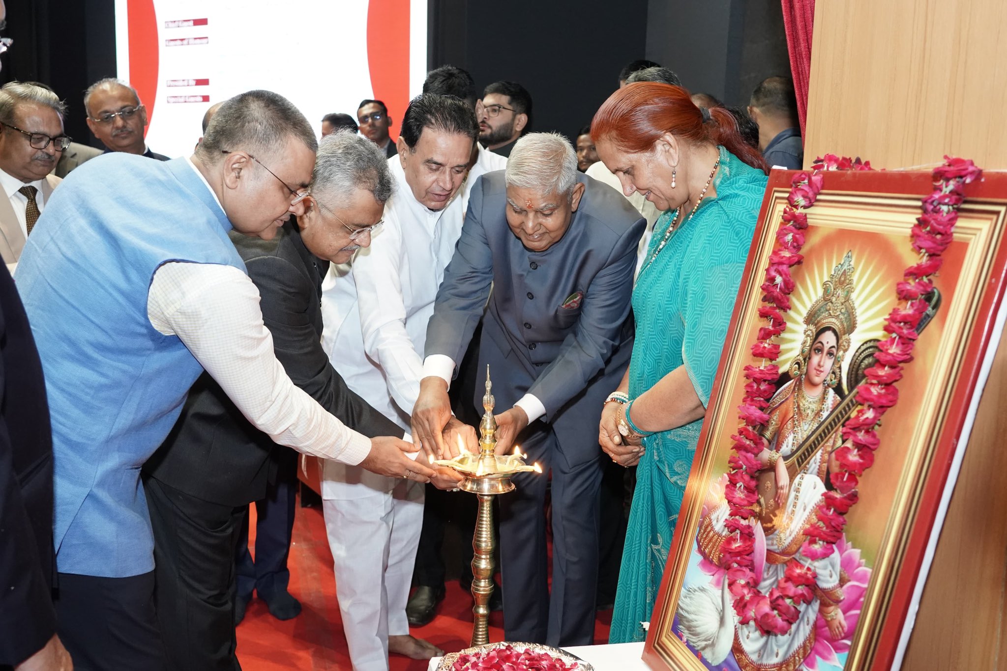 The Vice-President, Shri Jagdeep Dhankhar at Platinum Jubilee Celebrations of the Rajasthan High Court in Jodhpur on August 10, 2024.