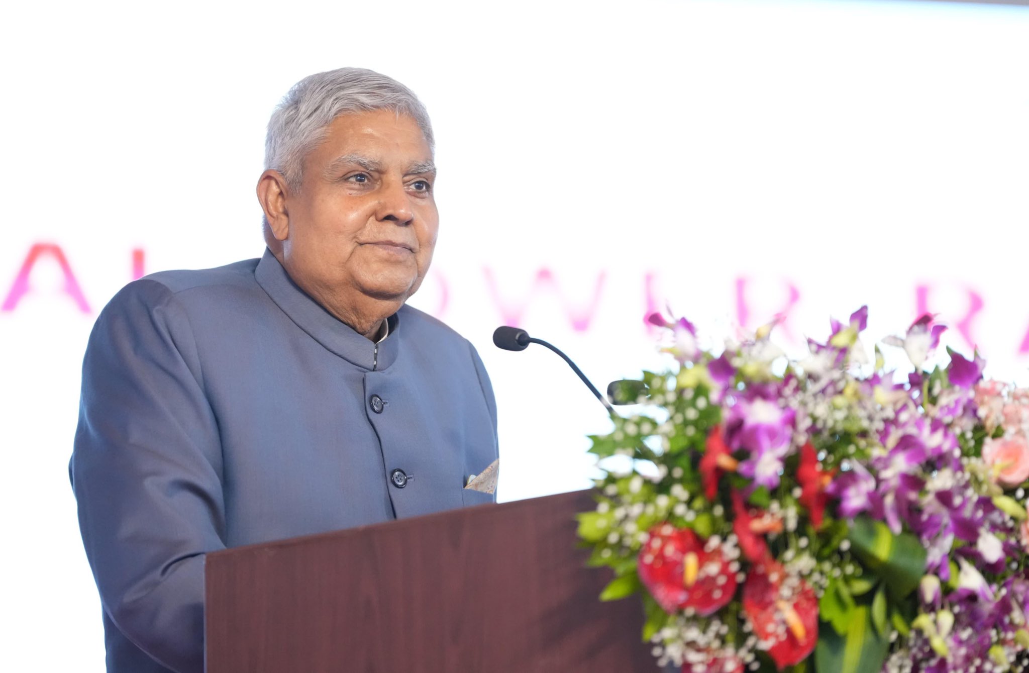 The Vice-President, Shri Jagdeep Dhankhar addressing the gathering at Ramdeobaba University in Nagpur, Maharashtra on September 15, 2024.