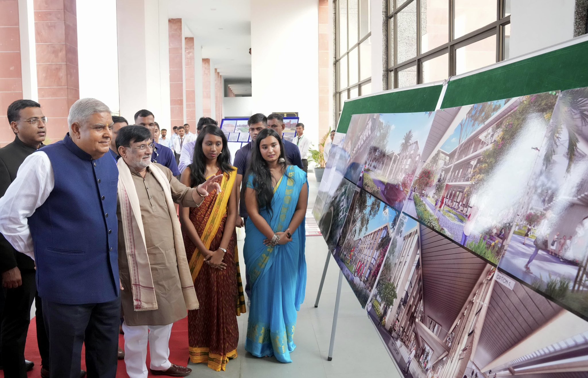 The Vice-President, Shri Jagdeep Dhankhar at Government Engineering College, Daman on September 20, 2024.