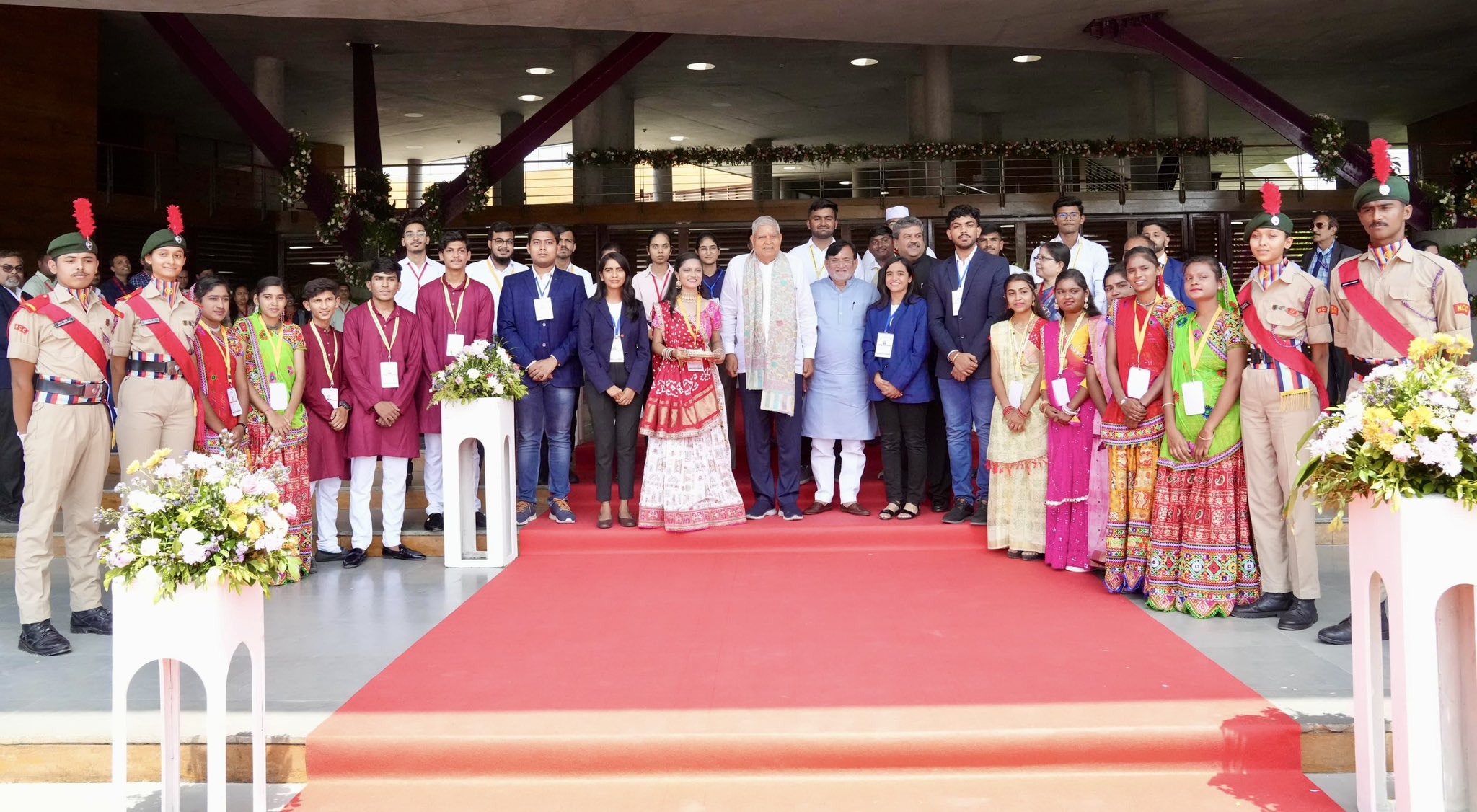 The Vice-President, Shri Jagdeep Dhankhar at the Educational Hub in Kevdi, Diu on September 22, 2024.