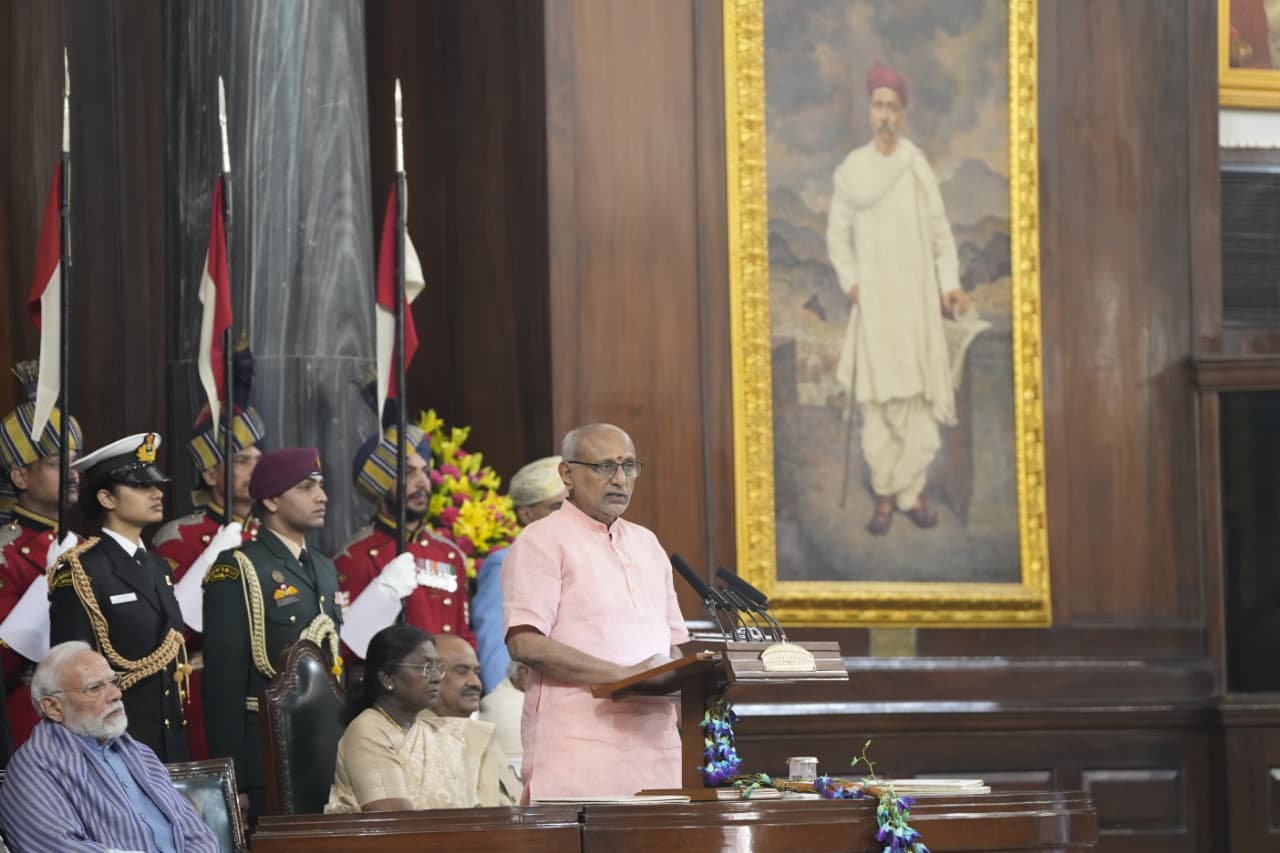 Hon’ble Vice-President of India, Shri C. P. Radhakrishnan, addressed the Constitution Day commemoration function at the Central Hall of Samvidhan Sadan on 26.11.2025, highlighting the vision, values, and enduring legacy of India’s Constitution.