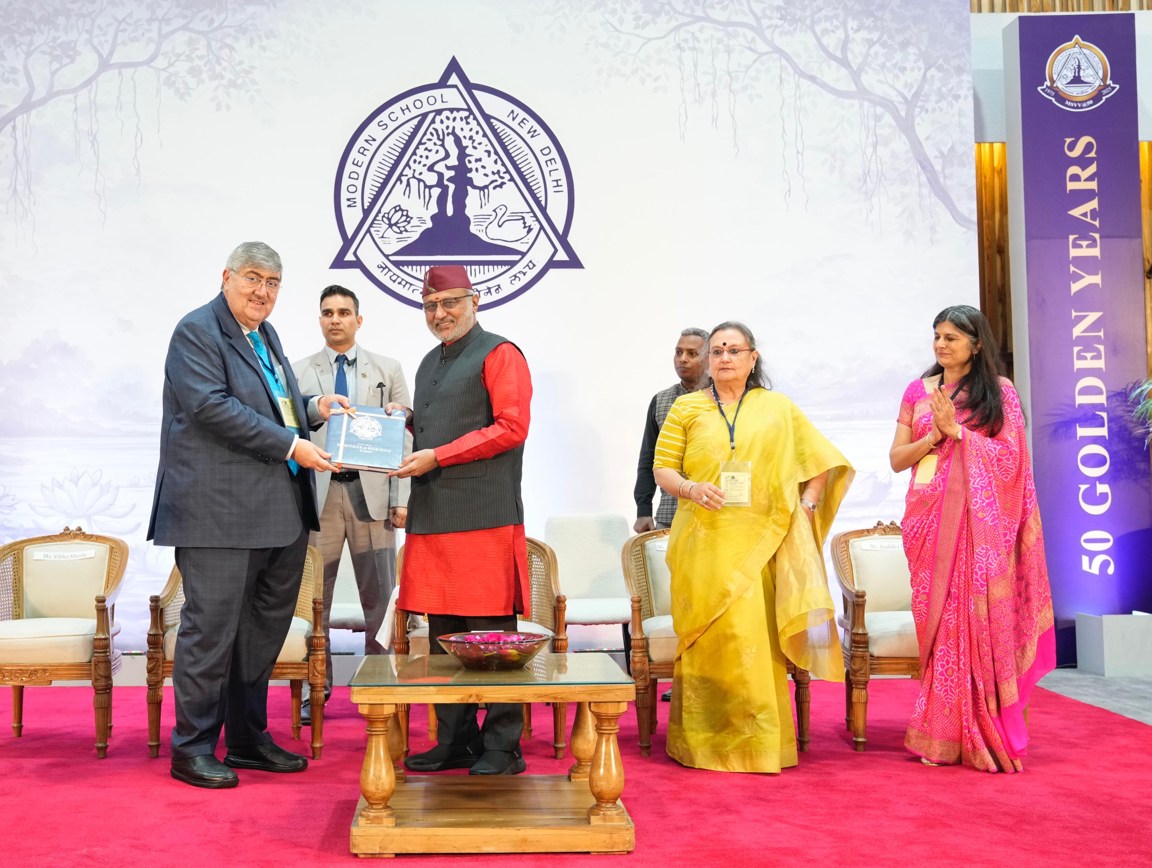 Vice President Shri C. P. Radhakrishnan inaugurated the Golden Jubilee Building of Modern School, Vasant Vihar, New Delhi on 19.03.2026