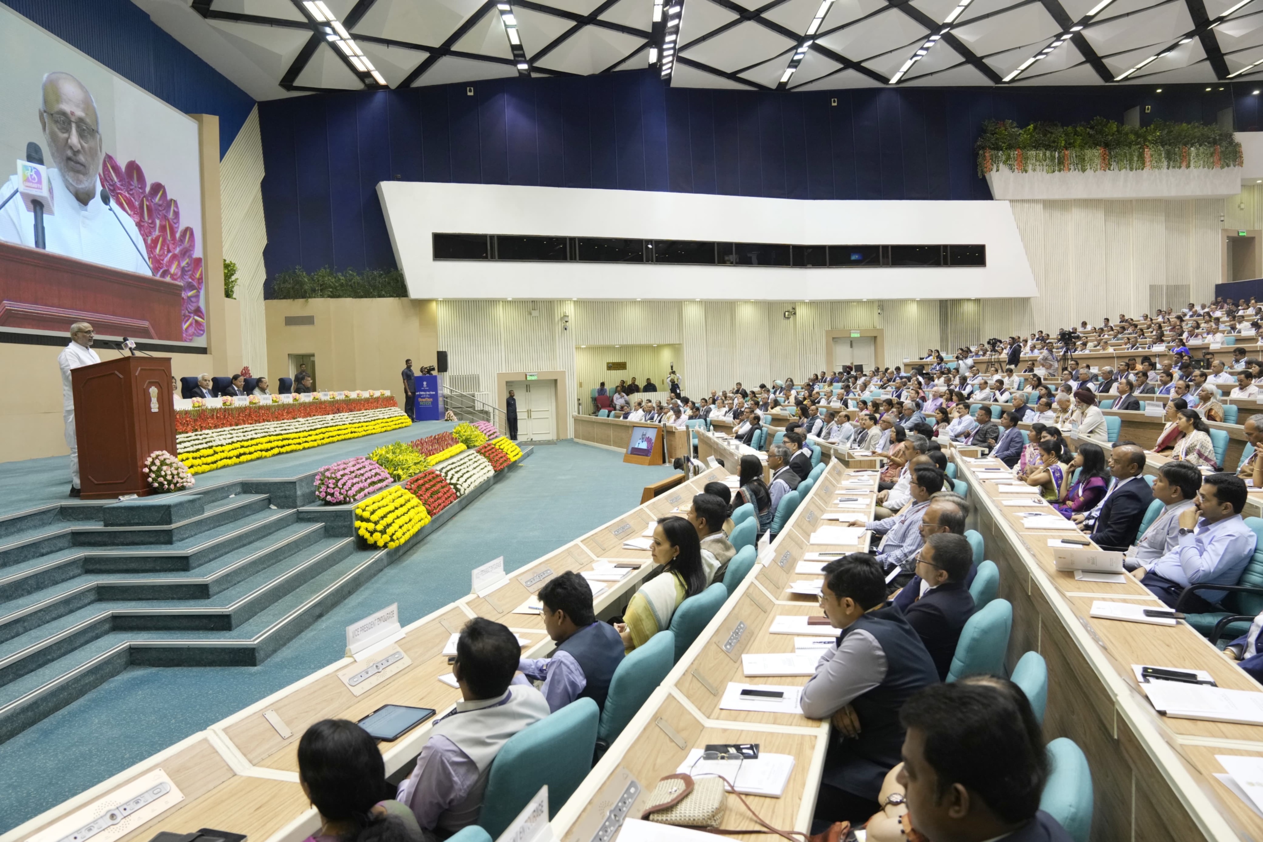 Vice President Shri C. P. Radhakrishnan delivered the keynote address on the occasion of 18th Civil Services Day in Vigyan Bhawan, New Delhi on 21.04.2026 