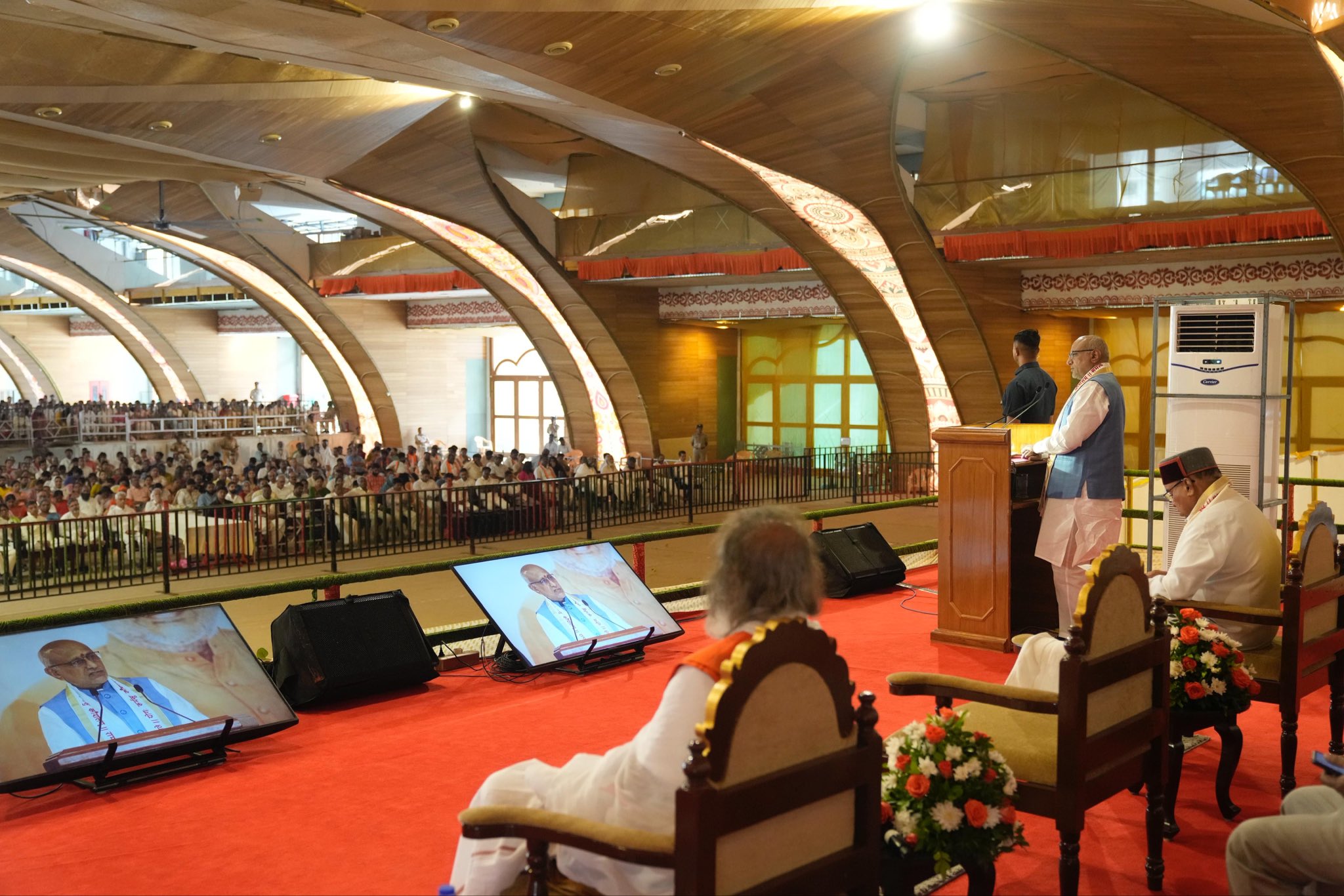 Vice President Shri C. P. Radhakrishnan graced the 45th anniversary celebrations of the Art of Living in Bengaluru on 29.05.2026