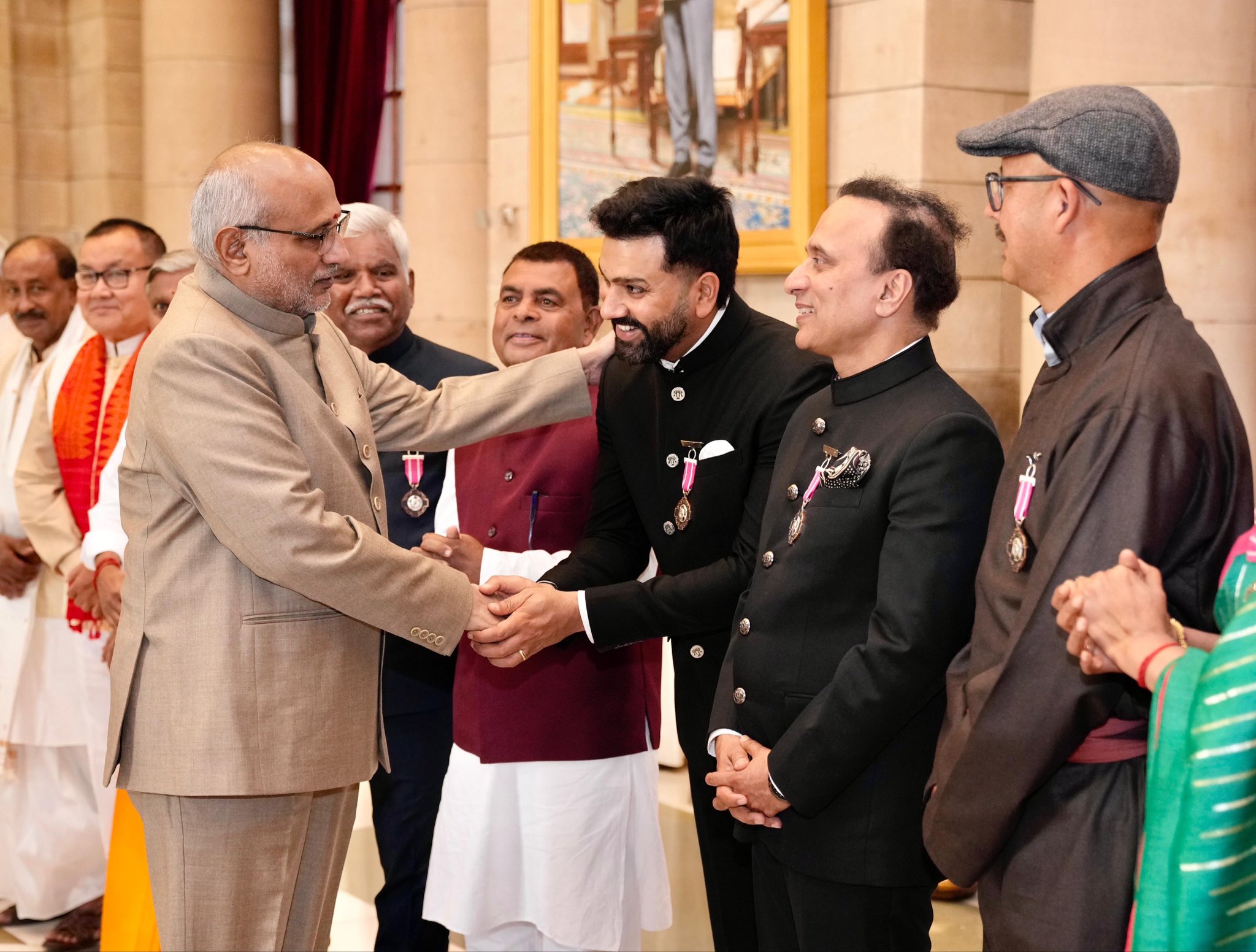 Vice President Shri C. P. Radhakrishnan attended the Civil Investiture Ceremony-II for Padma Awards 2026 at Rashtrapati Bhavan on 23.06.2026 