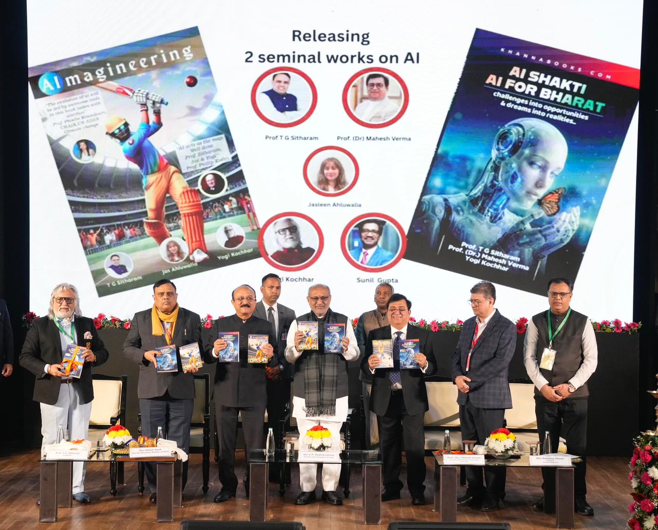Vice-President Shri C. P. Radhakrishnan addressed the National Conclave on “AI Evolution – The Mahakumbh of AI” in New Delhi on 23.12.2025 He released the AI curricula and stressed that AI should be an integral part of school and college education, with institutions evolving as AI knowledge hubs to prepare future-ready talent.