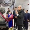 The Vice-President, Shri Jagdeep Dhankhar paying tributes to Mahatma Gandhi and Sardar Vallabhbhai Patel at the Indian Institute of Public Administration campus in New Delhi on November 4, 2024.