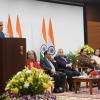 The Vice-President, Shri Jagdeep Dhankhar addressing the gathering at the launch of the book 'I AM?' compiled by Shri Gopichand P. Hinduja, Chairman of Hinduja Group, at Vice-President's Enclave in New Delhi on February 8, 2025.