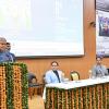 The Vice-President, Shri Jagdeep Dhankhar addressing the gathering at National Agri-Food and Biomanufacturing Institute, Mohali in Punjab on February 17, 2025. 