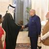 The Vice-President, Shri Jagdeep Dhankhar attending the banquet hosted by the President of India, Smt. Droupadi Murmu in honour of HH Sheikh Tamim Bin Hamad Al-Thani, Amir of the State of Qatar at Rashtrapati Bhavan in New Delhi on February 19, 2025.