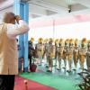 The Vice-President, Shri Jagdeep Dhankhar inspecting the Guard of Honour at Mormugao Port in Goa on May 21, 2025.