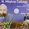 The Vice-President, Shri Jagdeep Dhankhar addressing the gathering at the Foundation Day of L.N. Mishra College of Business Management, Muzaffarpur in Bihar on June 24, 2025.