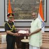 The Chief of the Army Staff, General Upendra Dwivedi, called on the Hon’ble Vice-President Shri C. P. Radhakrishnan at the Vice-President’s Enclave, in New Delhi on November 08, 2025.