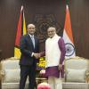 Vice-President of Guyana, H.E. Dr. Bharrat Jagdeo, called on the Vice-President of India, Shri C. P. Radhakrishnan, at Uprashtrapati Bhavan, New Delhi on 23.02.2026 