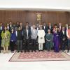 A group of CEOs and Delegates participating in the India AI Summit 2026 met Vice President Shri C. P. Radhakrishnan at Uprashtrapati Bhavan in New Delhi 