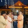 Vice President Shri C. P. Radhakrishnan offered prayers at the Sree Dharmasaastha Temple in Pushp Vihar, New Delhi on 19.03.2026 