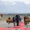 Vice President Sh. C. P. Radhakrishnan was accorded a guard of honour upon his arrival at Kangra Airport, on his maiden visit to the state after assuming office on 14.03.2026