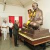 Vice President Shri C. P. Radhakrishnan offered floral tributes to Mahatma Gandhi at the Gandhi Memorial at Nisargopachar Ashram, Pune, Maharashtra on 22.03.2026 