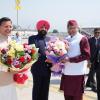 Vice-President Shri C. P. Radhakrishnan was received upon his arrival in Dehradun, Uttarakhand, on 23.04.2026 by the Governor of Uttarakhand, Lt. Gen. Gurmeet Singh (Retd.); the Chief Minister of Uttarakhand, Shri Pushkar Singh Dhami; and other dignitaries