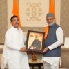 Chief Minister of West Bengal, Shri Suvendu Adhikari, called on Vice President Shri C. P. Radhakrishnan at Uprashtrapati Bhavan on 22.05.2026 