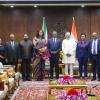 Deputy President of South Africa, H.E. Mr Shipokosa Paulus Mashatile, met the Vice President of India, Shri C. P. Radhakrishnan, at Uprashtrapati Bhavan, New Delhi on 02.06.2026