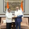 Governor of Punjab & Administrator of U.T. Chandigarh, Shri Gulab Chand Kataria called on Hon’ble Vice President Shri C. P. Radhakrishnan at Uprashtrapati Bhavan on 12.06.2026
