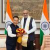 Chief Minister of Sikkim, Shri Prem Singh Tamang, called on the Vice-President of India, Shri C. P. Radhakrishnan, at the Vice-President’s Enclave on 10.01.2026