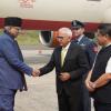 Vice President Shri C. P. Radhakrishnan was accorded a warm welcome at Dimapur Airport, Nagaland on 06.03.2026