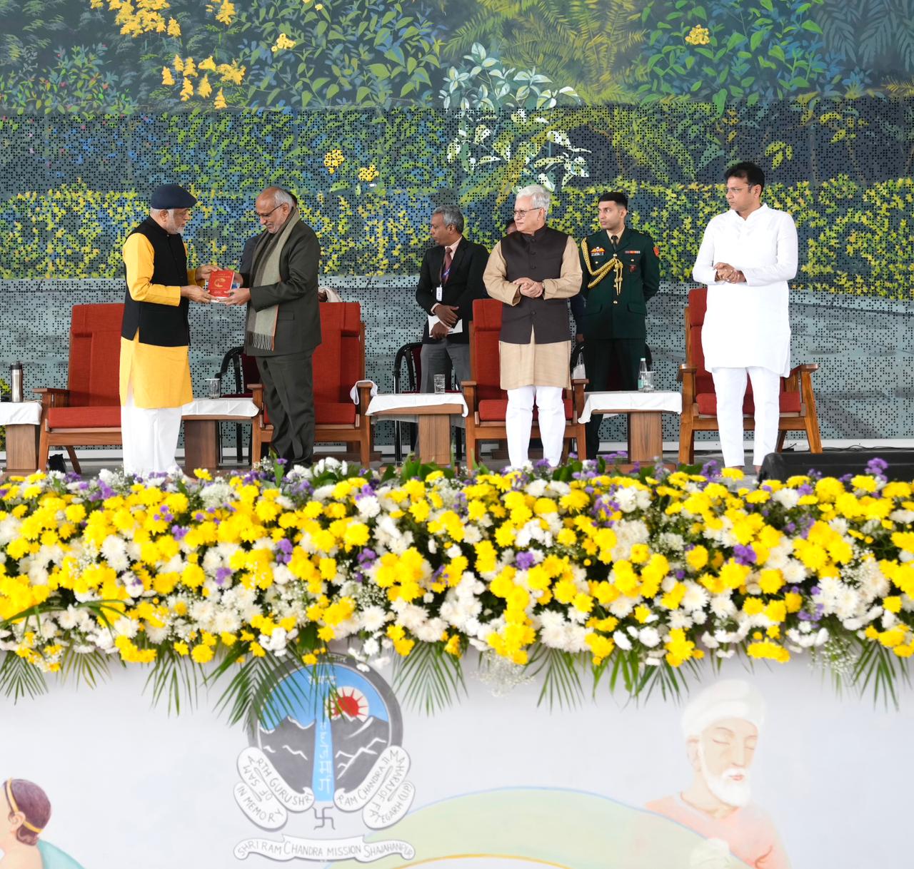 Vice-President of India, Shri C. P. Radhakrishnan, participated in the World Meditation Day celebrations at Kanha Shanti Vanam, Telangana on 21.12.2025